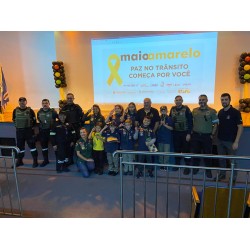 Campanha Maio Amarelo é iniciada em Campo Largo